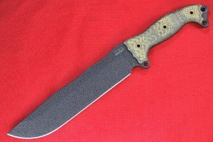 Busse Custom FFBM Black Crinkle INFI Knife