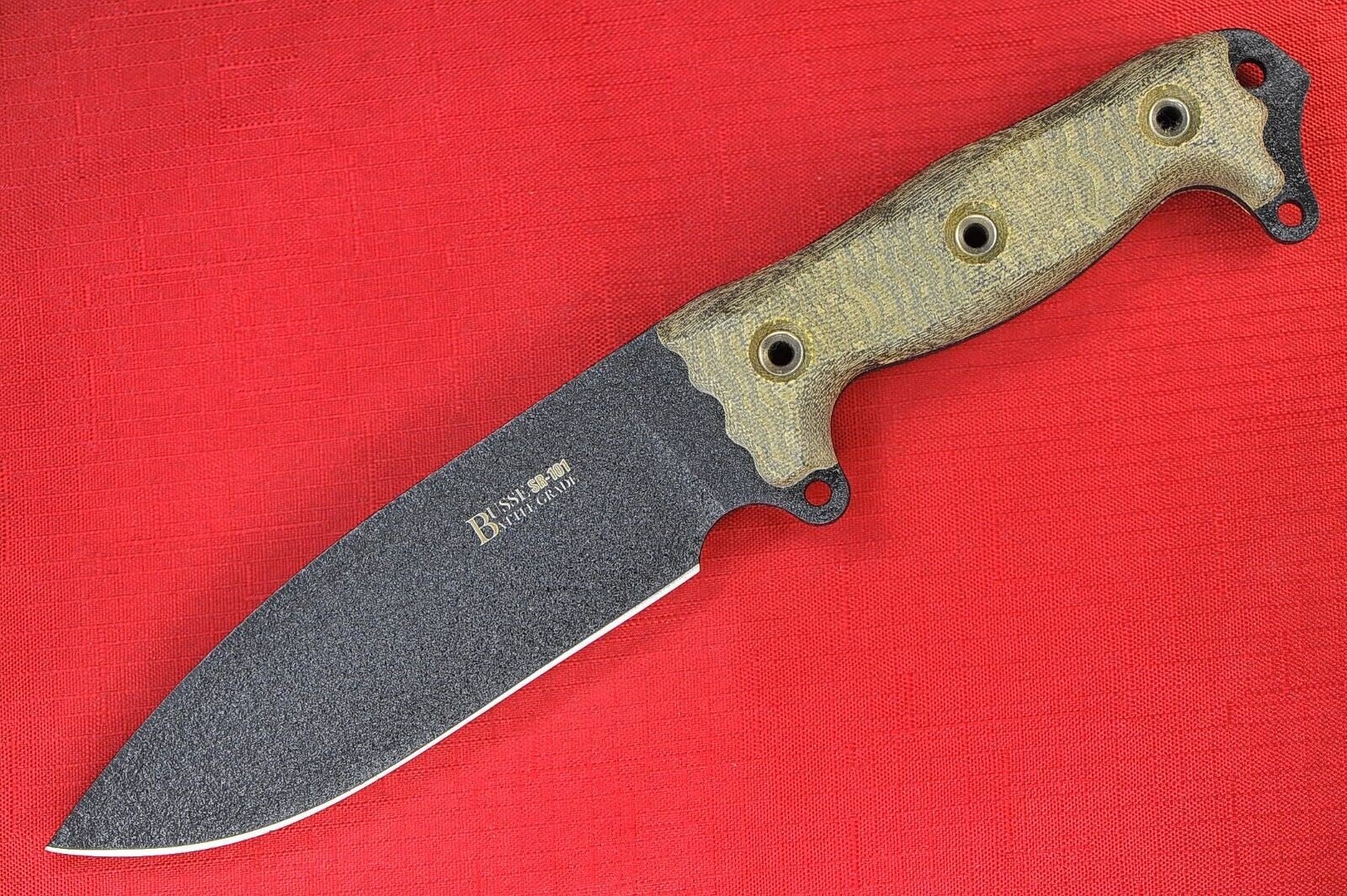 Busse Combat ASH1 Battle Grade Knife - Black