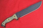 Busse Custom FFBM Black Crinkle INFI Knife