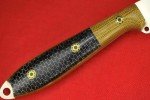 Busse Custom Short Elmax Steak Knife 3.6