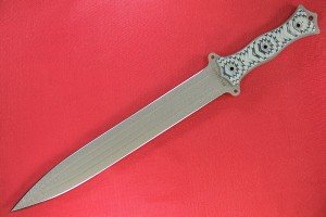 Busse FMV14 Black Crinkle Blade with G10 Handle