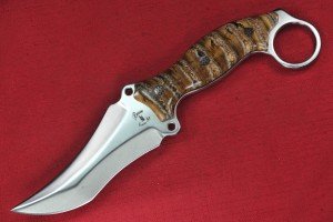 Busse Triceratops Variant Flat Saber Satin Knife