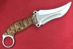 Busse Triceratops Variant Flat Saber Satin Knife