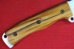 Busse Custom Boss Street Knife with Osage Orange Handle