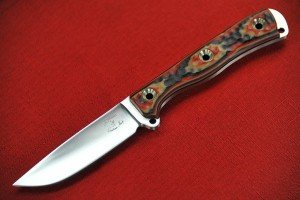 Busse Custom Anniversary Mean Street Red Tequila Knife