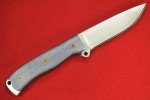 Busse Custom C.A.B.S. Knife with Grey Giraffe Handle