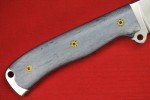 Busse Custom C.A.B.S. Knife with Grey Giraffe Handle