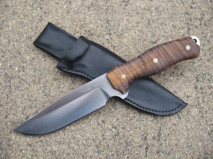 Norseman Knives Ratmandu Custom Leather Sheath - Black