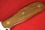 Busse Custom Game Warden Knife - Walnut Handle