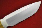 Busse Custom Fat SFNO Knife with Yellow Maple Handle