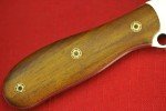 Busse Custom Game Warden Knife - Walnut Handle