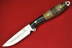 Busse Custom Short Elmax Steak Knife - 3.35
