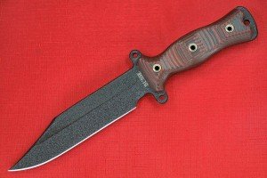 Busse Custom TGLB Clip Point Bowie Knife