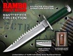 Rambo First Blood Sylvester Stallone Knife Edition