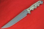 Busse Combat Argonne Attack Knife - Tanker Grey