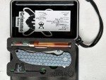 Grimsmo Norseman #2409 Blue Honeycomb Knife