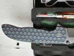 Grimsmo Norseman #2409 Blue Honeycomb Knife