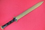 Busse Combat Gladius Bronze Convex Blade Knife