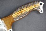 Busse Custom Forsaken Mistress Knife with Pine Cone Handle
