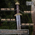 Norse Tradesman Viking Sword with Leather Belt
