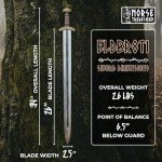Norse Tradesman Viking Sword with Leather Belt