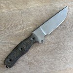 Busse Badger BATAC Satin Custom Knife