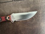 Busse Custom Elmax Sawback Crab Shack Knife