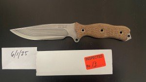 Busse Combat Jack Hammer Tan Micarta Knife