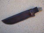 Norseman Custom Leather Knife Sheath - Brown