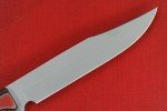 Busse Custom 4.65" Elmax Steak Knife - Red/Black/Grey