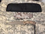 Busse Varsity Edition Tan Micarta Knife