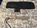 Busse Varsity Edition Tan Micarta Knife