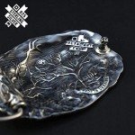 Odin's Ravens 925 Sterling Silver Belt Buckle