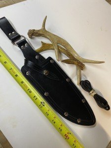 Norseman Custom Leather Knife Sheath - USA Made