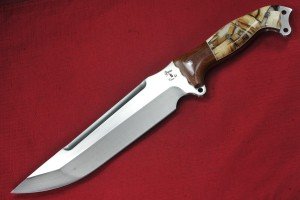 Busse Fusion Force 9" Satin Blade Knife