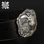 Odin's Ravens 925 Sterling Silver Belt Buckle