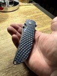 Grimsmo Norseman Blue Diamond Timascus Clip