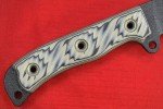 Busse Boss Jack Battle Grade Knife - Black/Tan G10