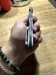 Grimsmo Norseman Blue Diamond Timascus Clip