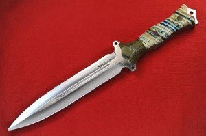 Busse Custom FMV8 Double Hollow Ground Knife