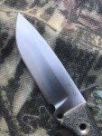 Busse Combat RAD Knife with Black Micarta Handle