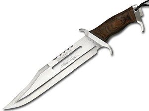 RAMBO III Silvester Stallone Signature Knife - Black