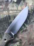 Busse Combat RAD Knife with Black Micarta Handle