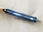 Busse Custom Urgent Fury Knife with Blue Burl