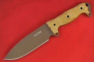 Busse Combat ASH1 Battle Grade Knife - Earth Brown