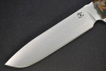 2014 Busse NMFSH Knife with Green/Tan Handle