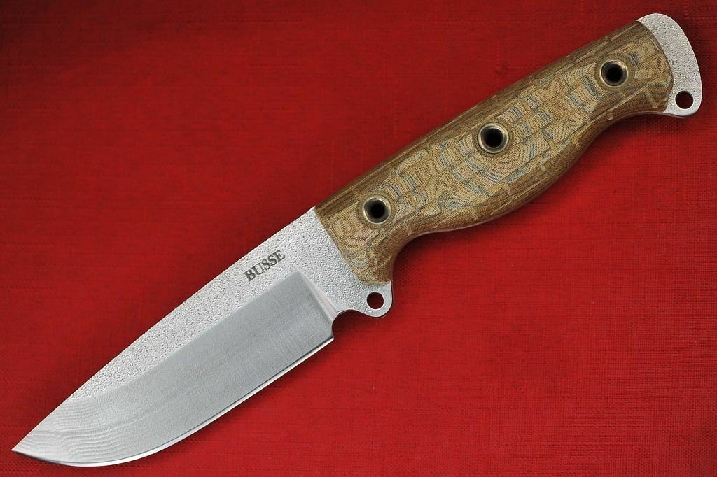 Busse Son of Badger Competition Finish Knife
