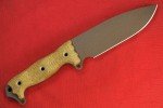 Busse Combat ASH1 Battle Grade Knife - Earth Brown