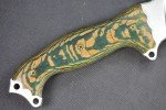 2014 Busse NMFSH Knife with Green/Tan Handle