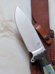 Busse Combat FAT ASH1 Knife with Giraffe Handle